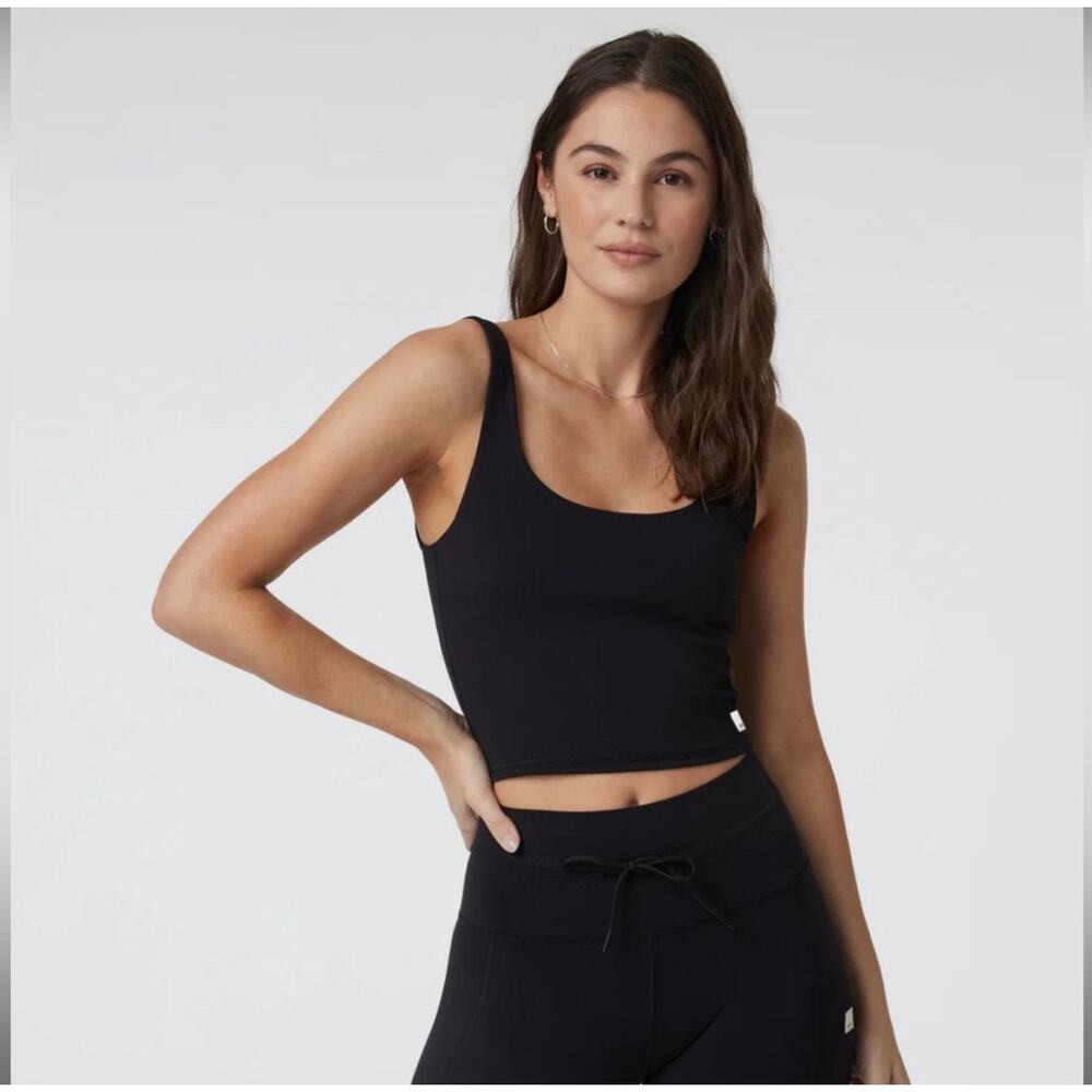 Vuori Daily Crop Top M black